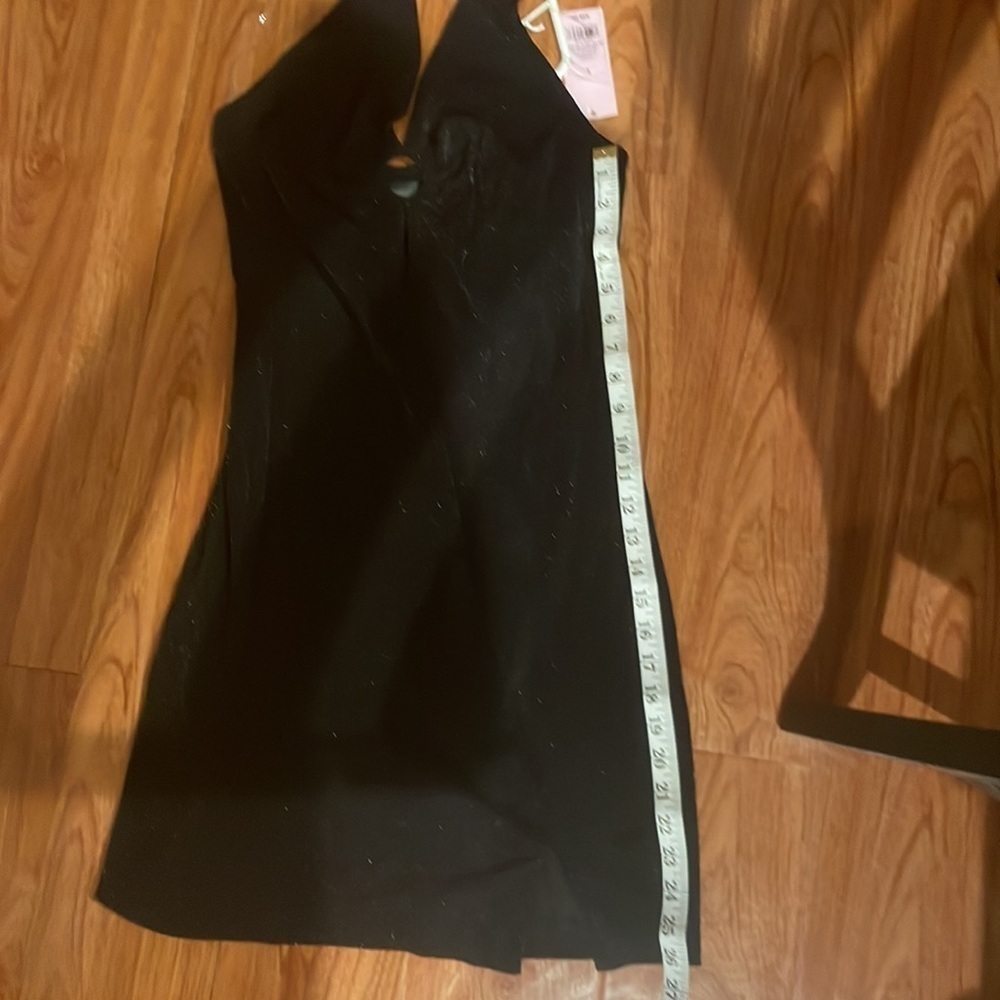 NWT WOMENS SPARKLE BLACK DRESS SIZE L LARGE WILD FABLE​​​​​​​​ - Picture 5 of 7
